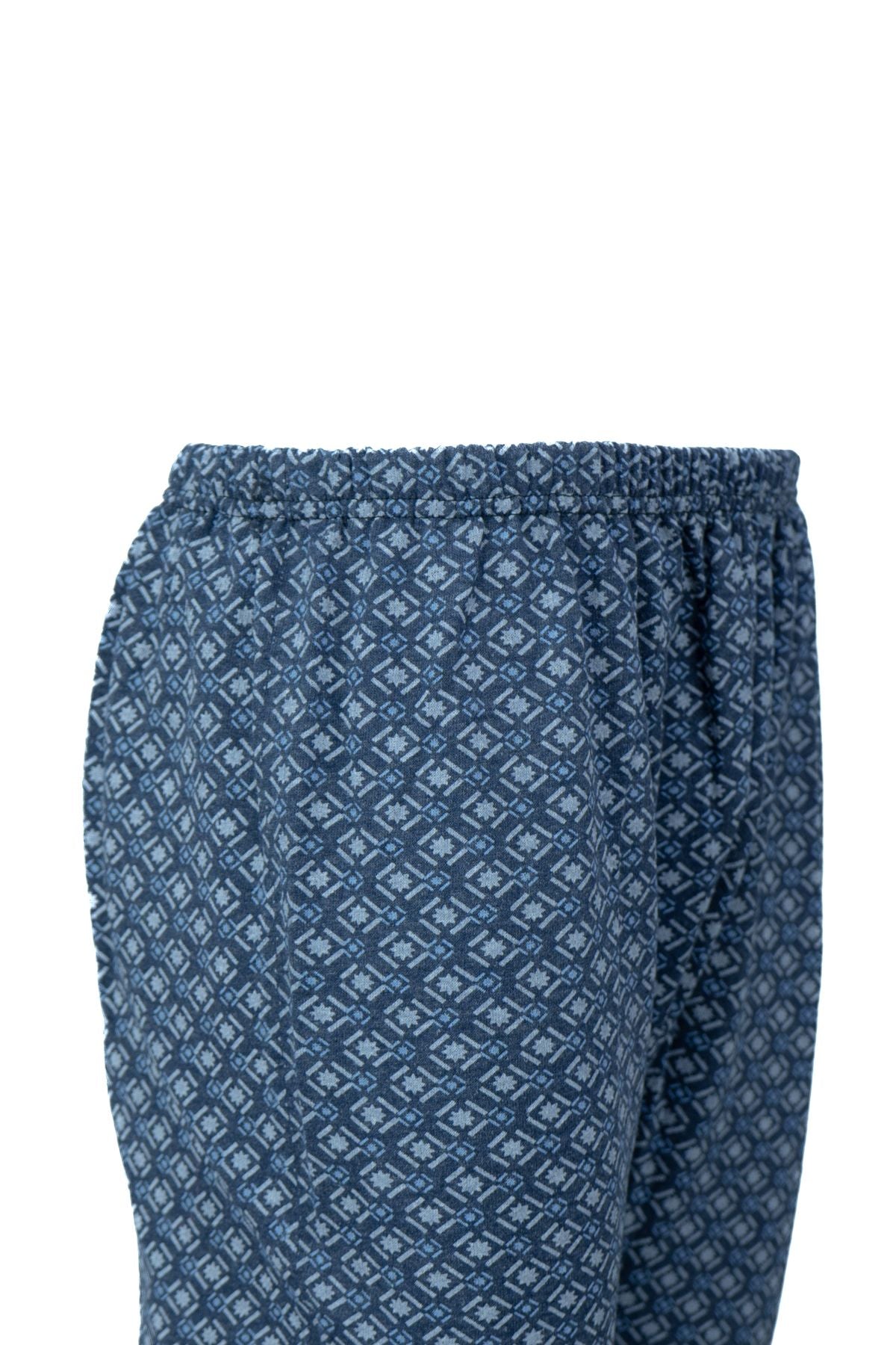 Erkek Kışlık içik Pijama Pamuklu Kalın içi Miflonlu Desenli PaçasıLastikli Sıcak Tutar Rahat