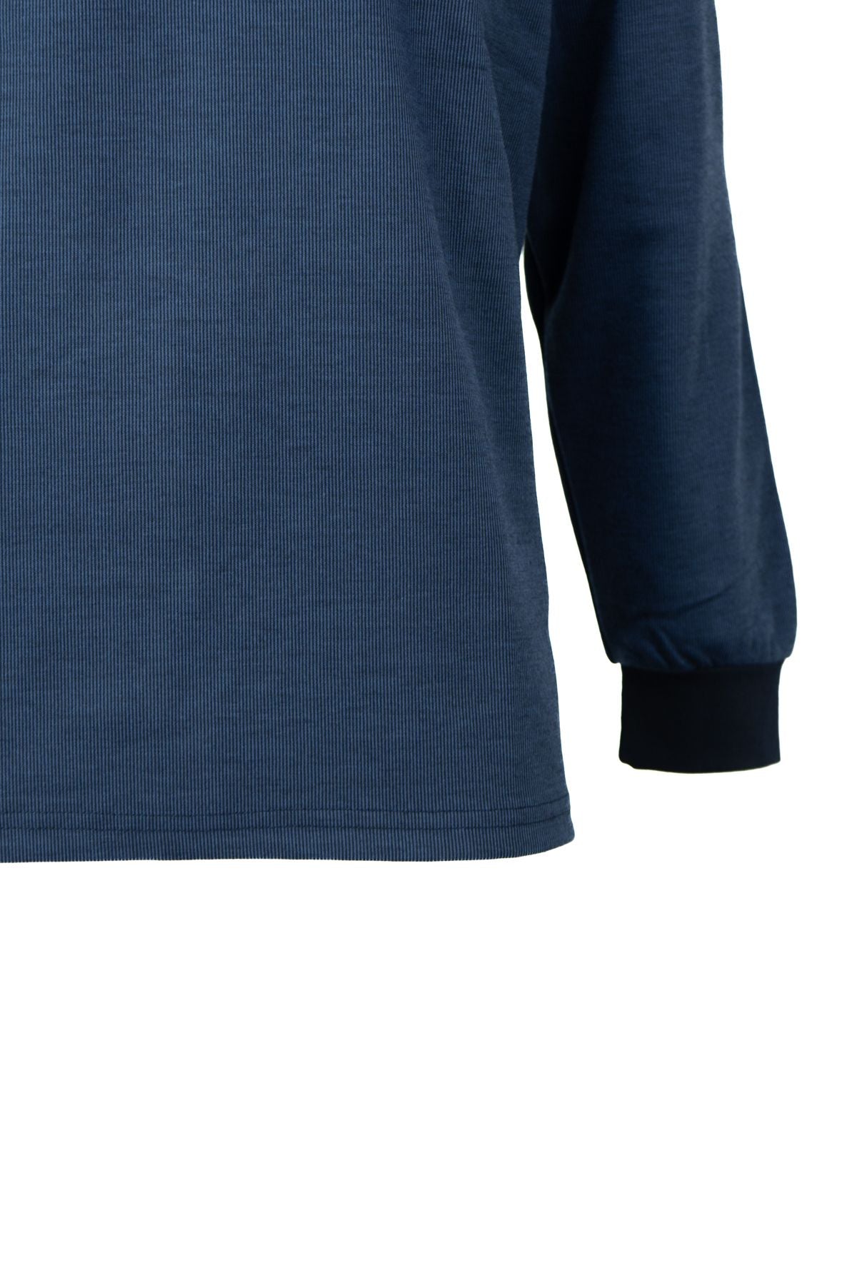 Erkek Mevsimlik Kazak Pamuklu Düğmeli Polo Yaka Cepli Uzun Kollu Han Desenli Rahat Kesim