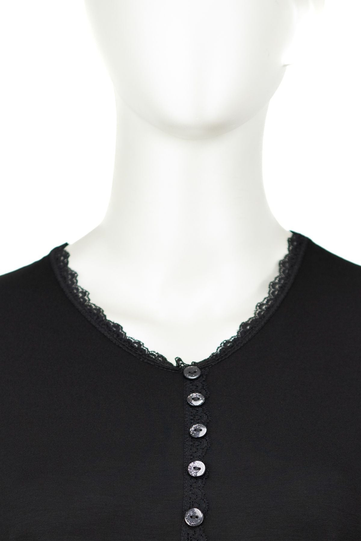 Kadın Turlu Viskon Penye Kumaş Anne Bluz Şık Fırfırlı V Yaka Normal Kesim Tam Kalıp Likralı