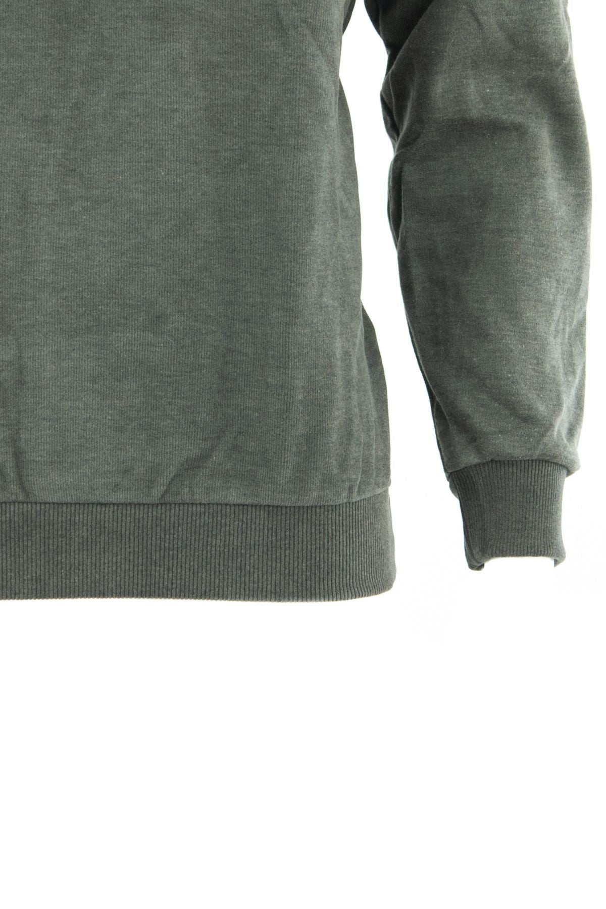 Erkek Kışlık Düğmeli Polo Yaka Düz Renk Armalı Fileto Cepli Likralı Pamuklu Dokuma Kazak