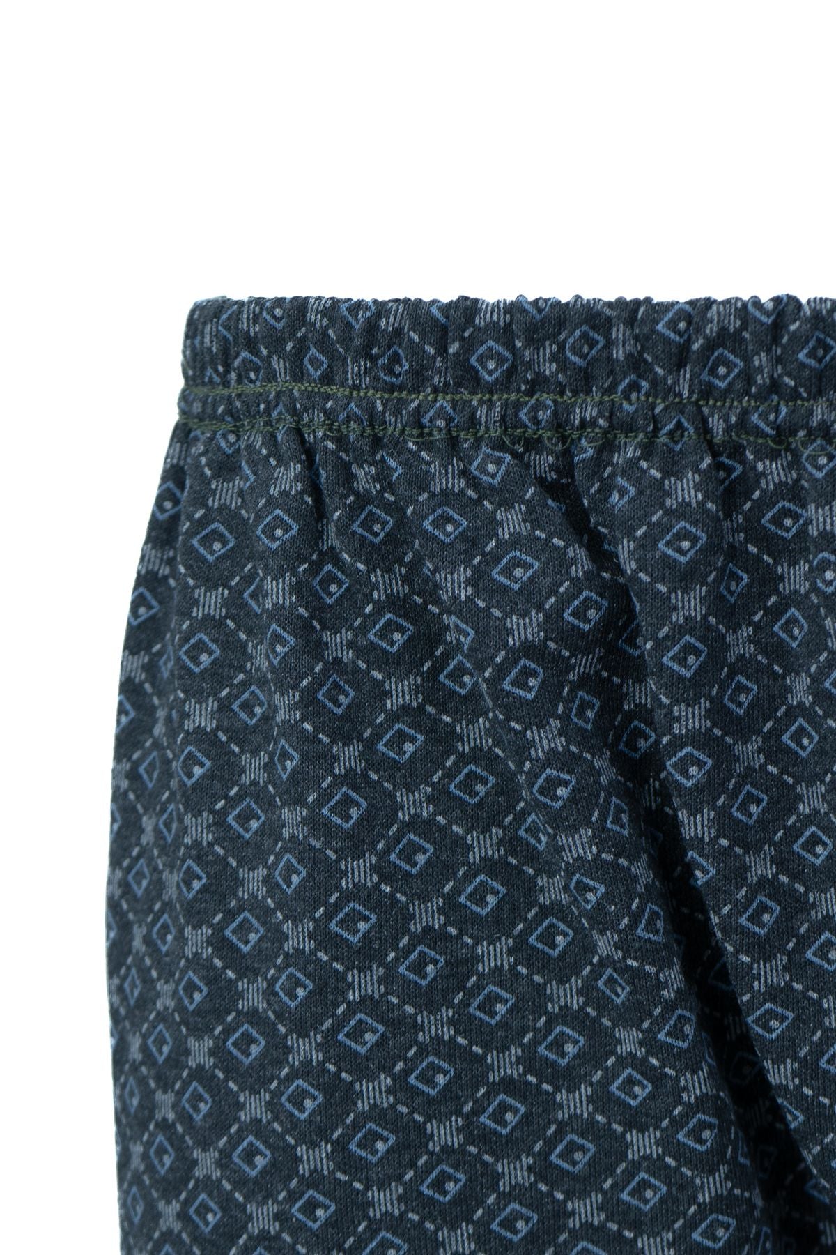 Erkek Kışlık içik Pijama Pamuklu Kalın içi Miflonlu Desenli PaçasıLastikli Sıcak Tutar Rahat