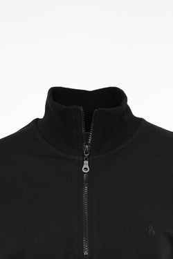 Erkek Mevsimlik Yarım Fermuarlı TamKalıp Likralı Premium Pamuklu Kumaş iki iplik Sweatshirt