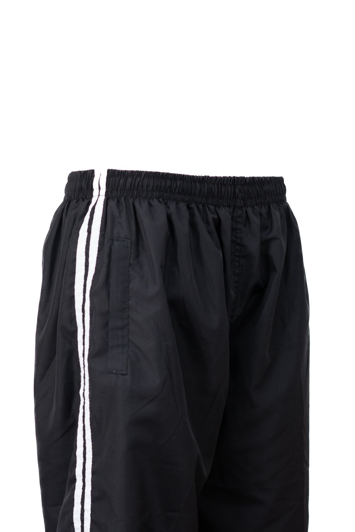 Erkek Deniz Havuz Şort Kapri Şeritli Beli Lastikli ve Bağcıklı Cepli SuTutmayan Hafif Kumaş