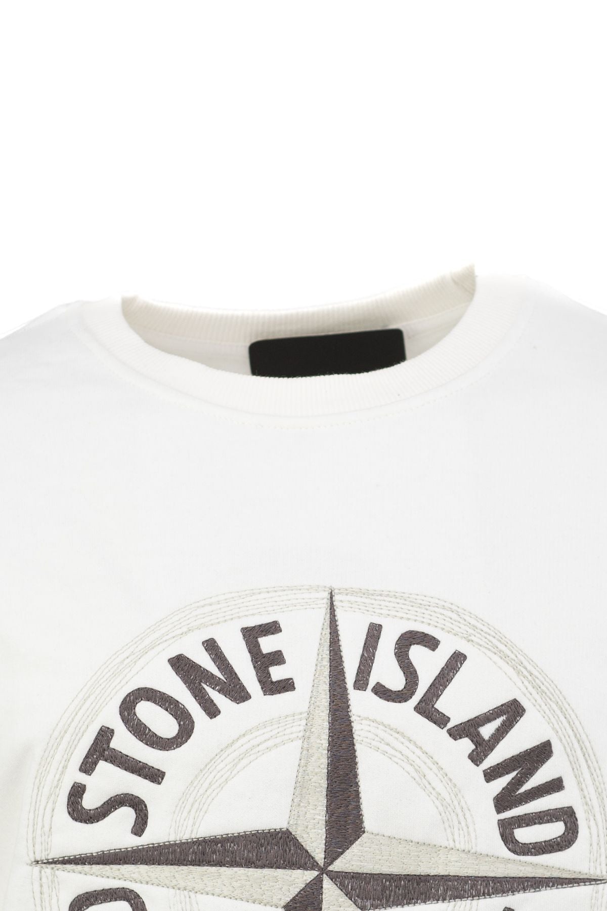 Erkek Mevsimlik Stone Premium Pamuklu Kumaş iki iplik Sweatshirt Logolu Model Regular Fit