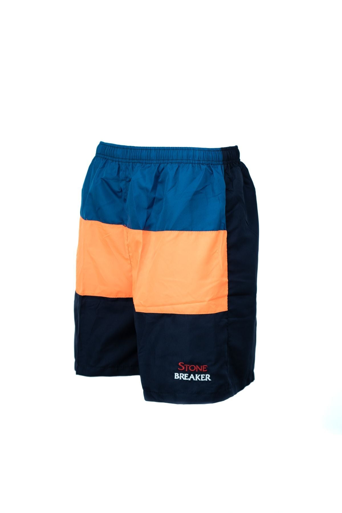 Erkek Deniz Şortu Lastikli Bağcıklı Cepli içi File Astarlı Su Tutmayan Rahat Hafif Kumaş