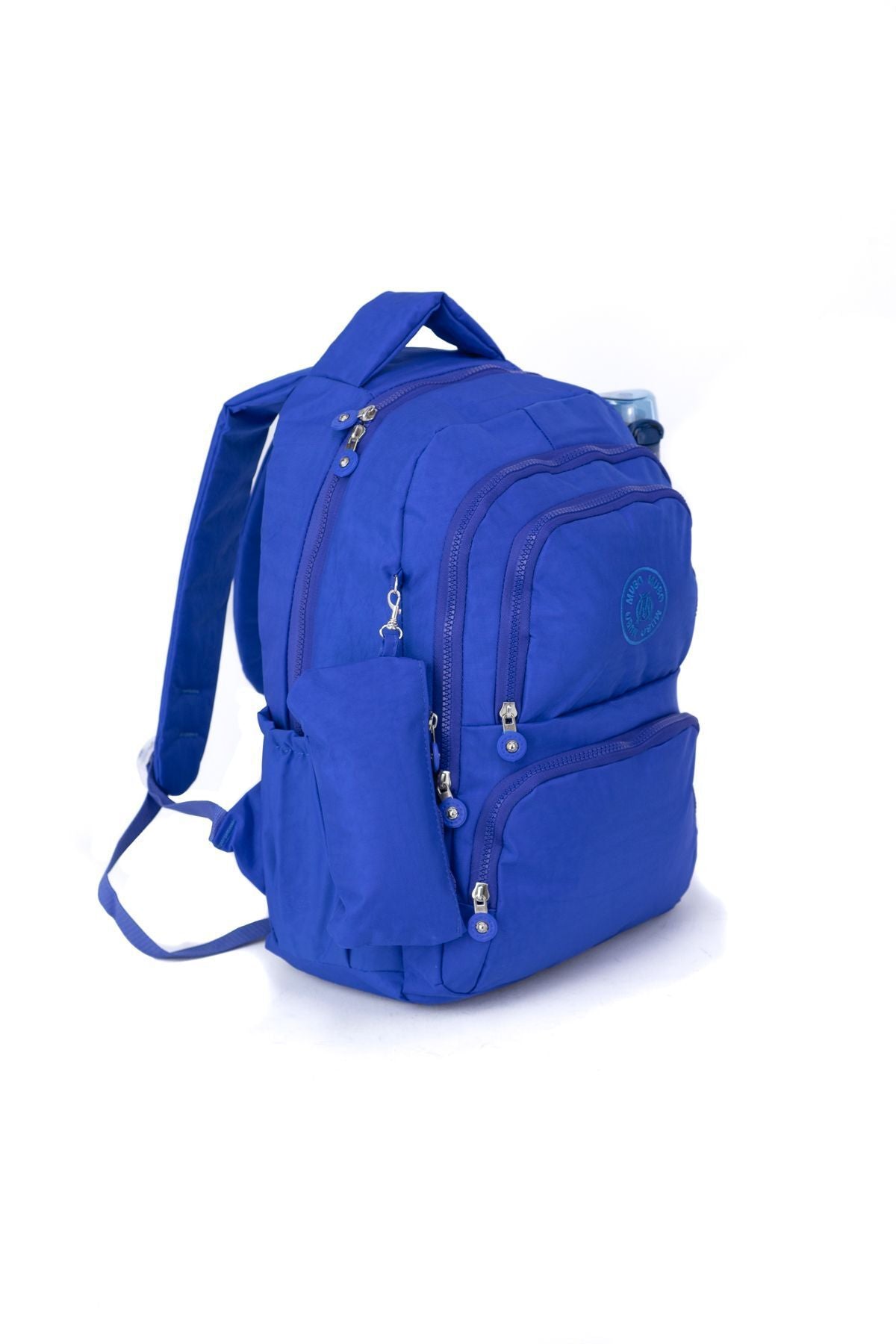 Erkek Okul Sırt Çantası Matara Hediyeli Dayanıklı Ortopedik Geniş Hacimli Konforlu Kumaş