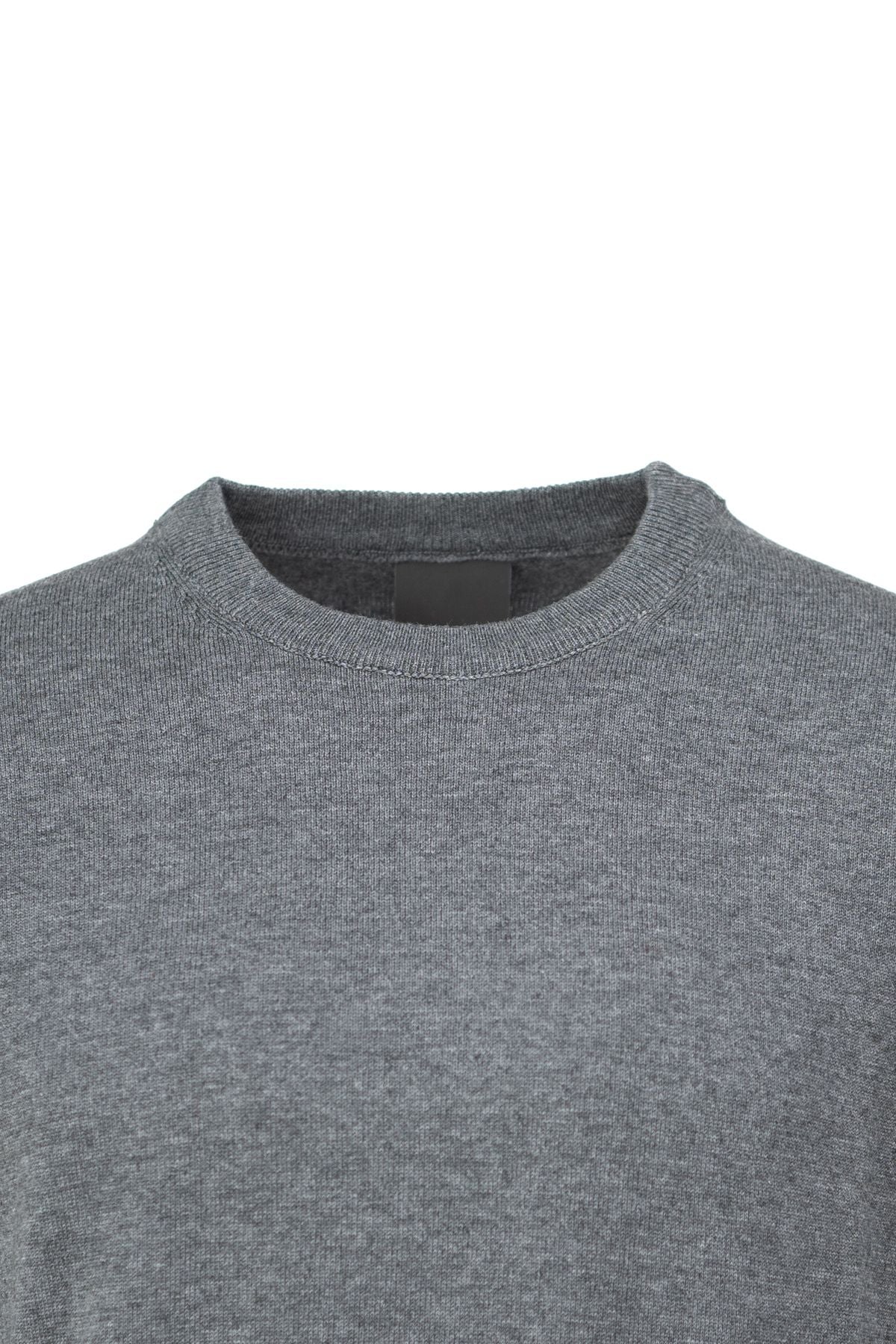 Erkek Kışlık Doğal Pamuklu Triko ince Örme Bisiklet Yaka Şık Kazak Tam Kalıp Klasik Model