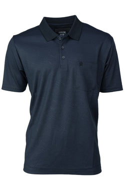 Erkek Pamuklu Merserize Kumaş T-Shirt Düğmeli Polo Yaka Cepli Kısa Kol Şık Desenli Tam Kalıp