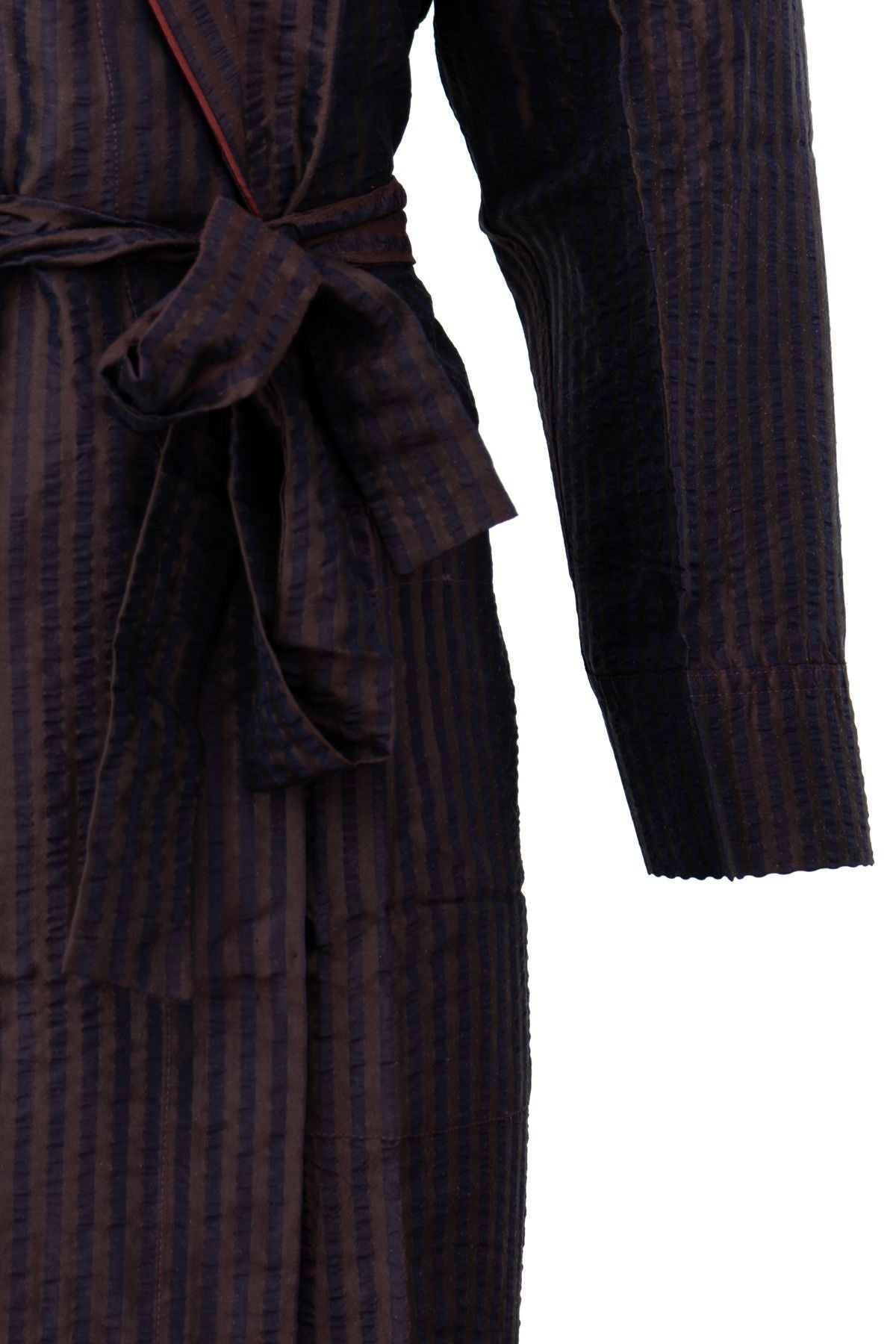 Erkek Klasik Model Röpteşambır Premium %100 Pamuk Dokuma Klasik Rob Cepli Comfort Tam Kalıp