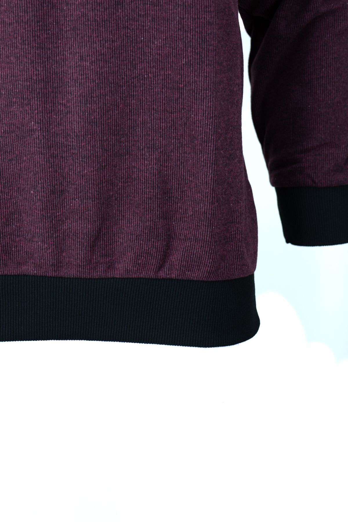 Erkek Kışlık Kazak Pamuklu Örme Düğmeli Polo Yaka Cepli Uzun Kollu Rennes Desenli Rahat