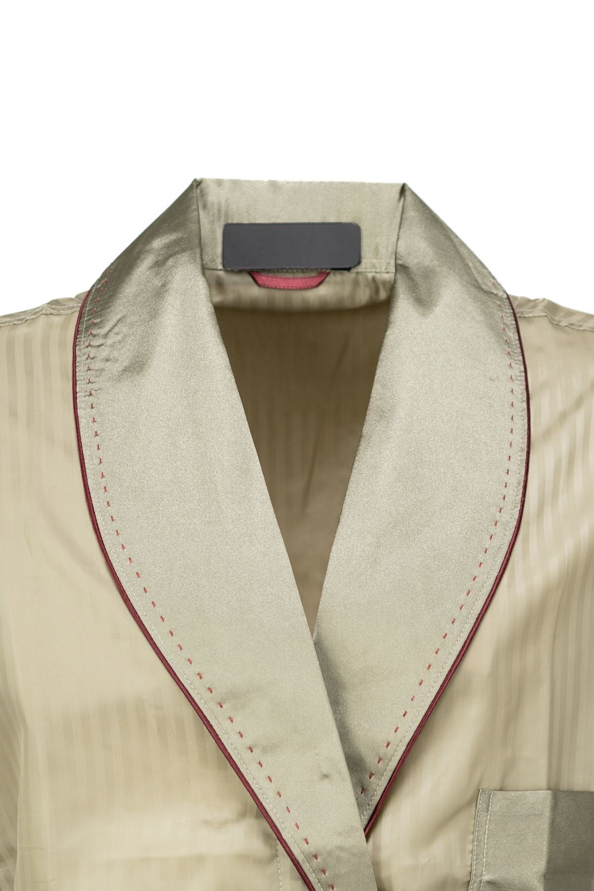 Erkek Klasik Model Röpteşambır Premium ipeksi Saten Kumaş Şık Uygar Desenli Cepli Tam Kalıp