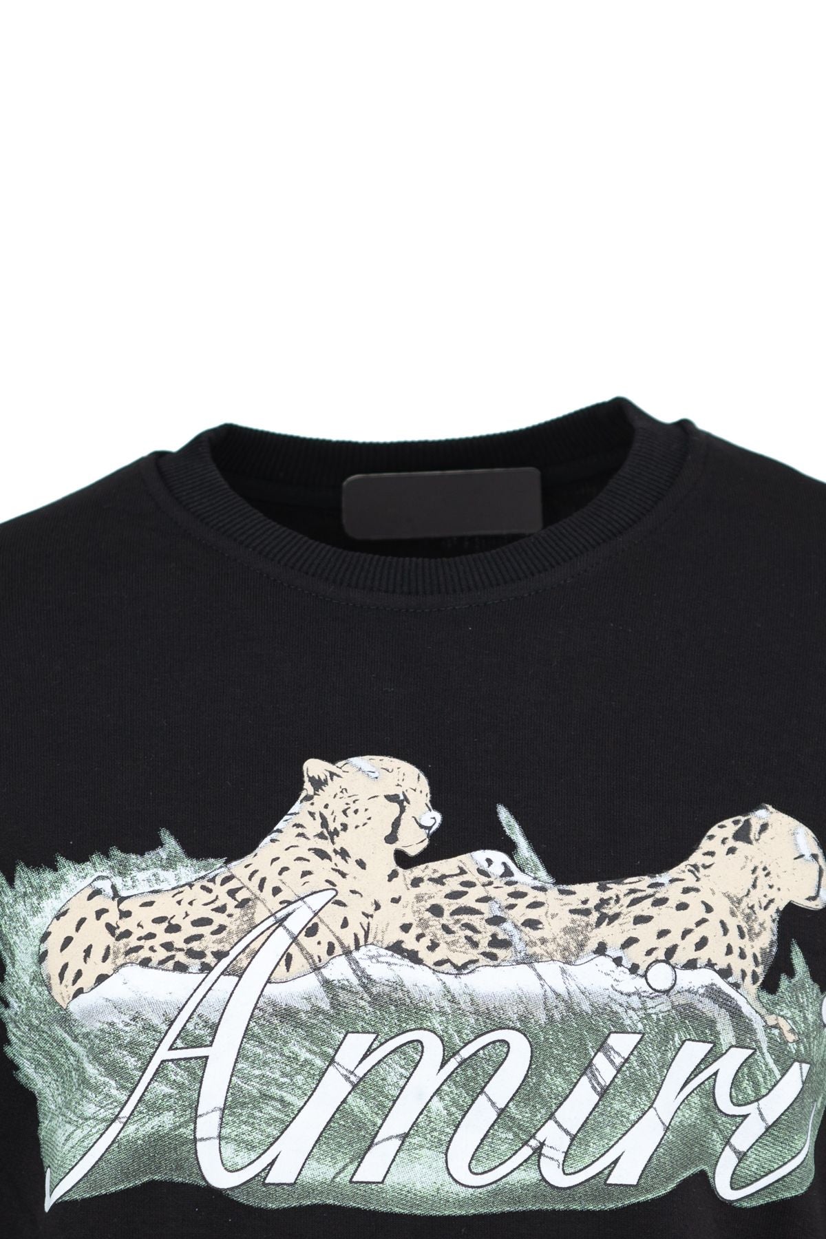 Erkek Mevsimlik Amir Premium Pamuklu Kumaş iki iplik Sweatshirt Logolu Model Regular Fit