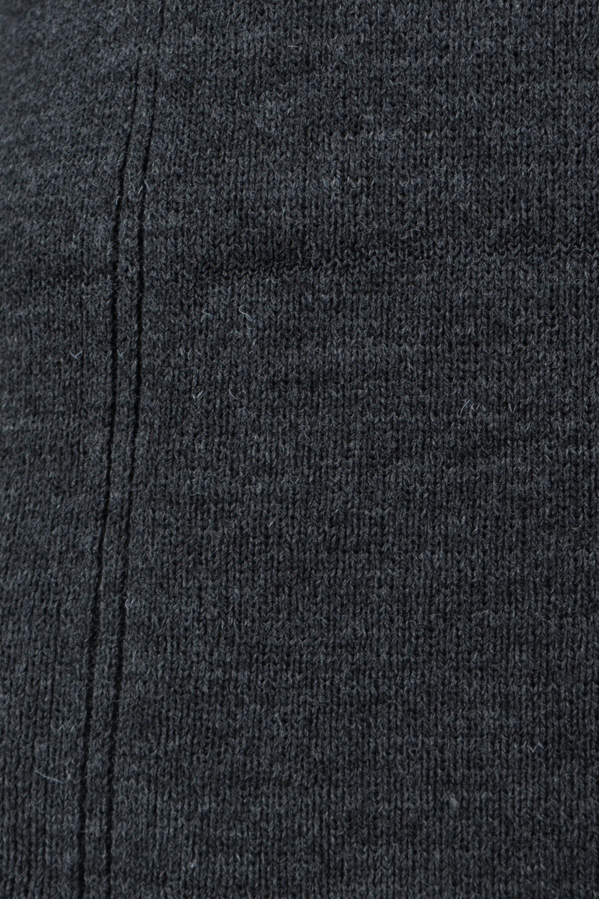 Erkek Kışlık %100 Yün Termal Fanila Uzun Kollu Kalın Klasik Yün Örme Düz Renk Sıcak Tutar