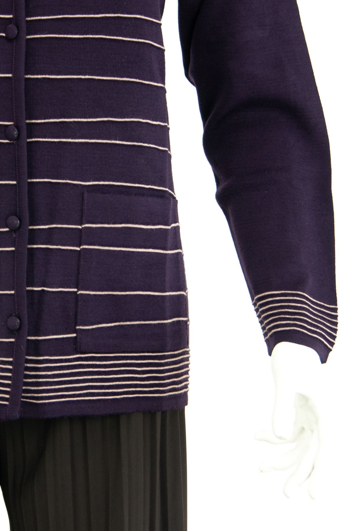 Kadın Mevsimlik Boydan Düğmeli Cepli Likralı Rahat Kesim Tam Kalıp Triko Dokuma Anne Hırka