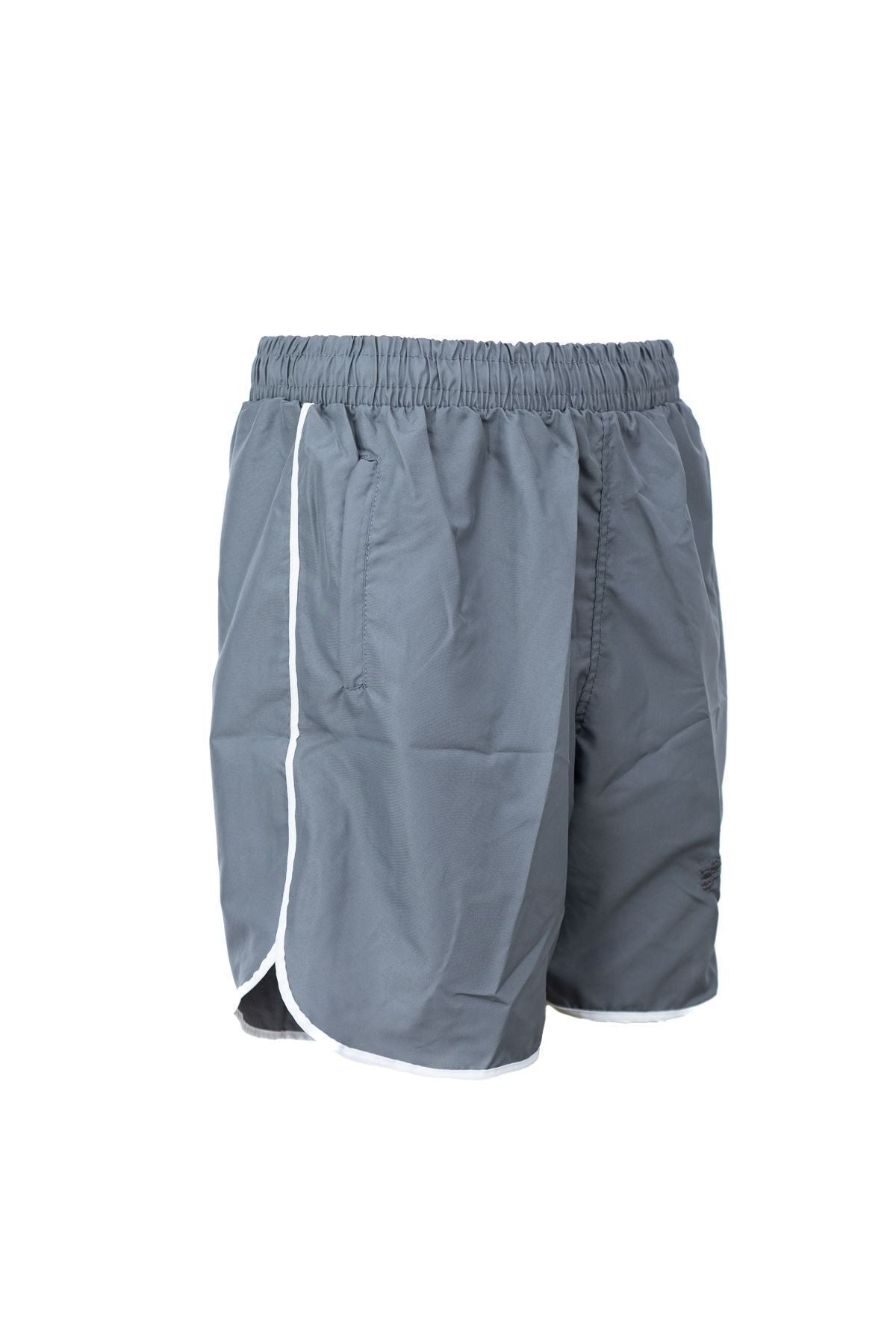 Kadın Deniz Şortu Beli Lastikli ve Bağcıklı Cepli Nakışlı Su Tutmayan Rahat Hafif Kumaş