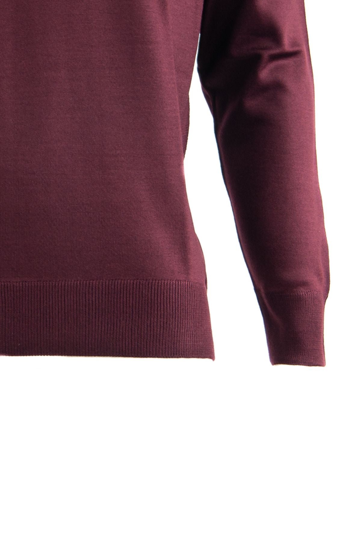 Erkek Mevsimlik Yünlü Örme Klasik Yarım Balıkçı Yaka Kazak Sık Örme Rahat Kesim Tam Kalıp