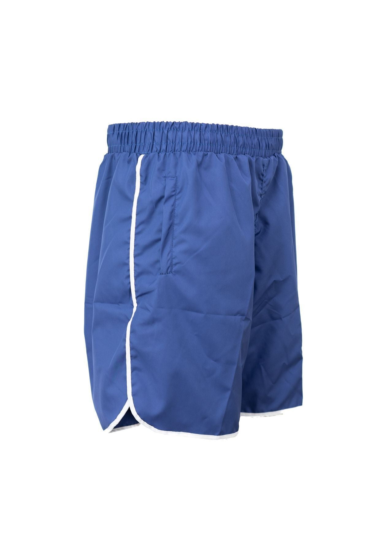 Kadın Deniz Şortu Beli Lastikli ve Bağcıklı Cepli Nakışlı Su Tutmayan Rahat Hafif Kumaş