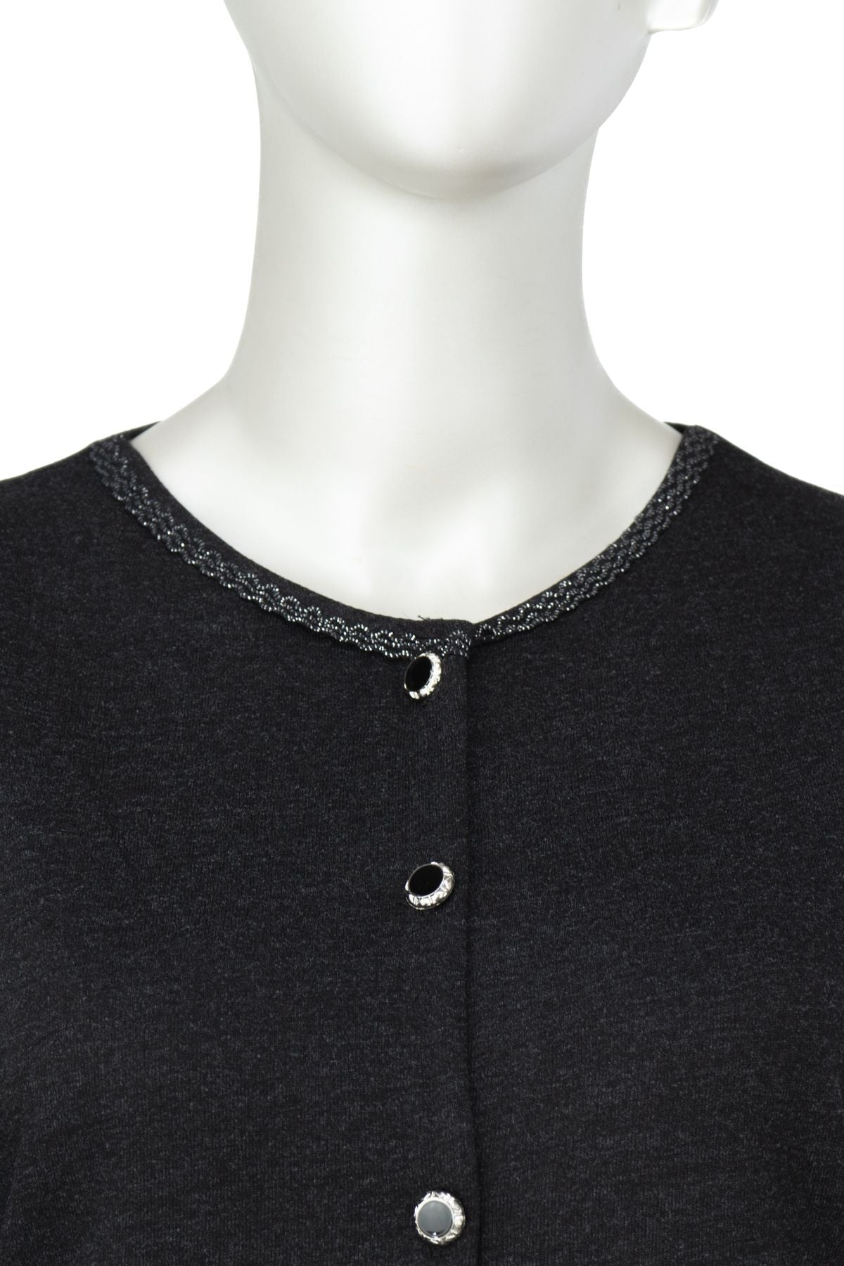 Kadın Kışlık Anne Uzun Hırka Ecrin Örme Önü Düğmeli Cepli Likralı Bisiklet Yaka Göl Model