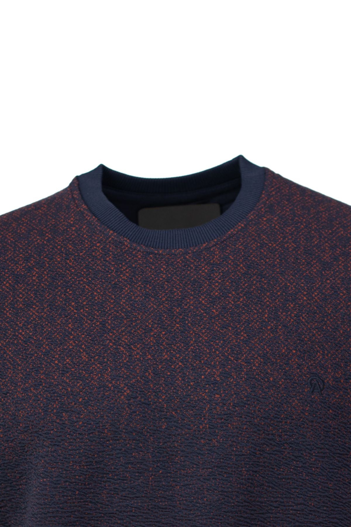 Erkek Mevsimlik Doğal Pamuklu Şık Sweatshirt Bisiklet Yaka Panolu Rahat Kesim Tam Kalıp