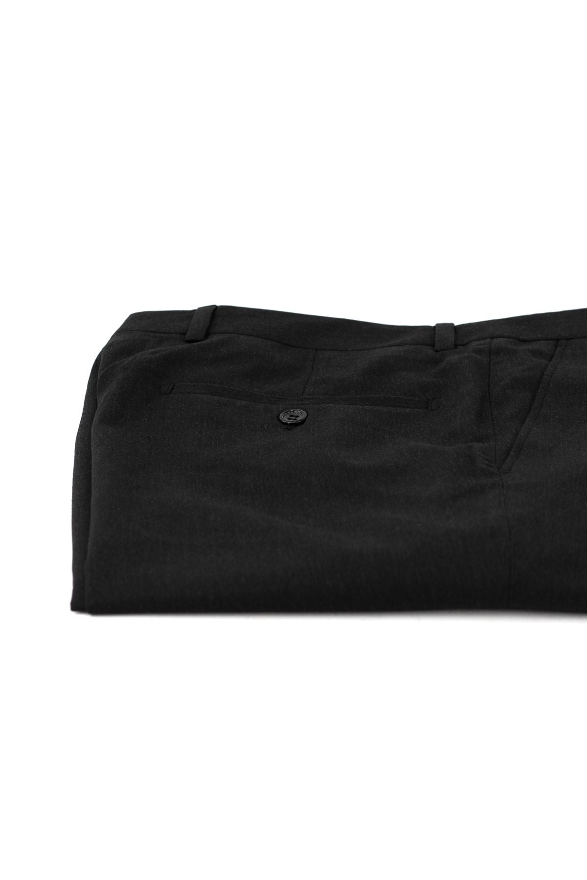 Erkek Mevsimlik Düz Paça Yanlardan Cepli Pilili Rahat Kesim Tam Kalıp Klasik Kumaş Pantolon