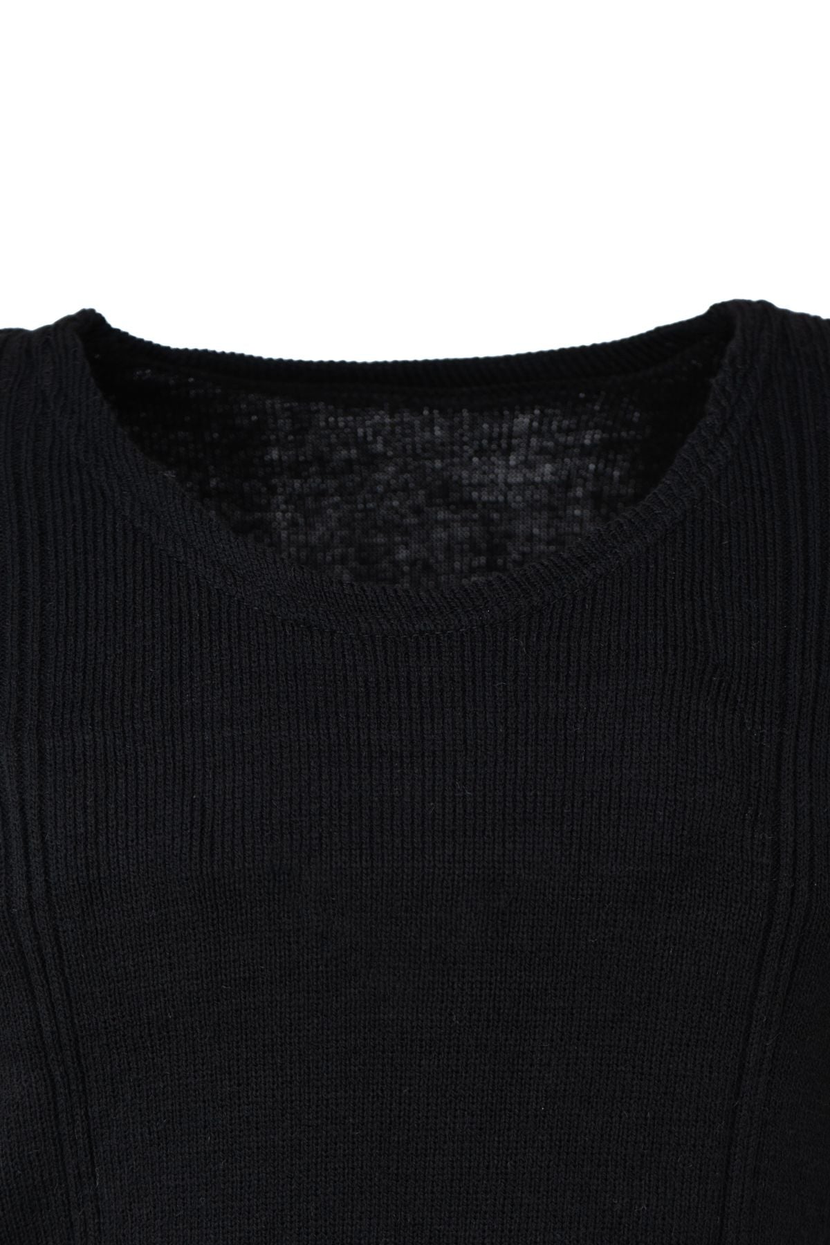 Erkek Kışlık %100 Yün Termal Fanila Kısa Kollu Kalın Klasik Yün Örme Düz Renk Sıcak Tutar