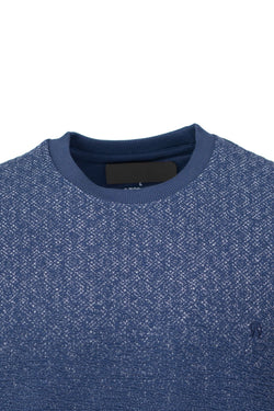 Erkek Mevsimlik Doğal Pamuklu Şık Sweatshirt Bisiklet Yaka Panolu Rahat Kesim Tam Kalıp
