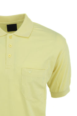 Erkek Polo Yaka Cepli Kısa Kollu Hilfiger Model Normal Kesim Pamuklu Lakos Kumaş Tişört