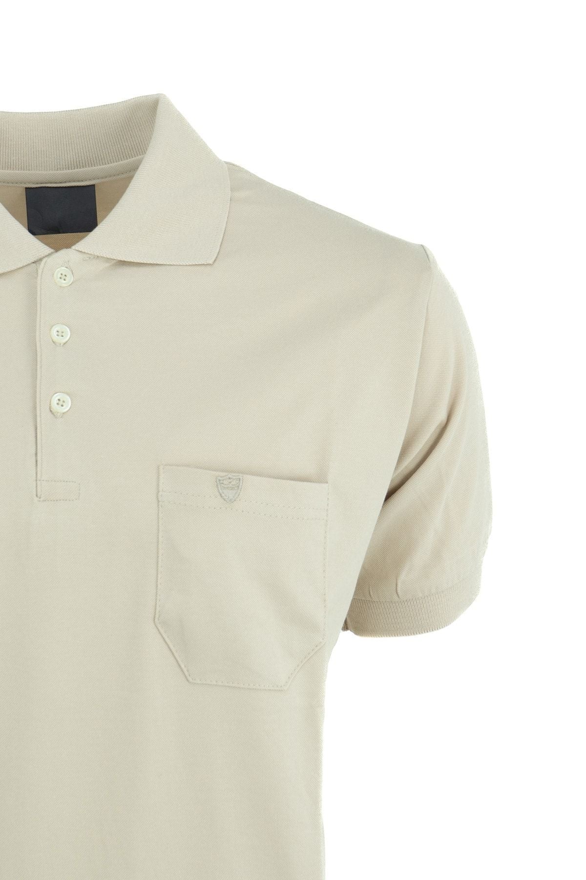 Erkek Polo Yaka Cepli Kısa Kollu Hilfiger Model Normal Kesim Pamuklu Lakos Kumaş Tişört