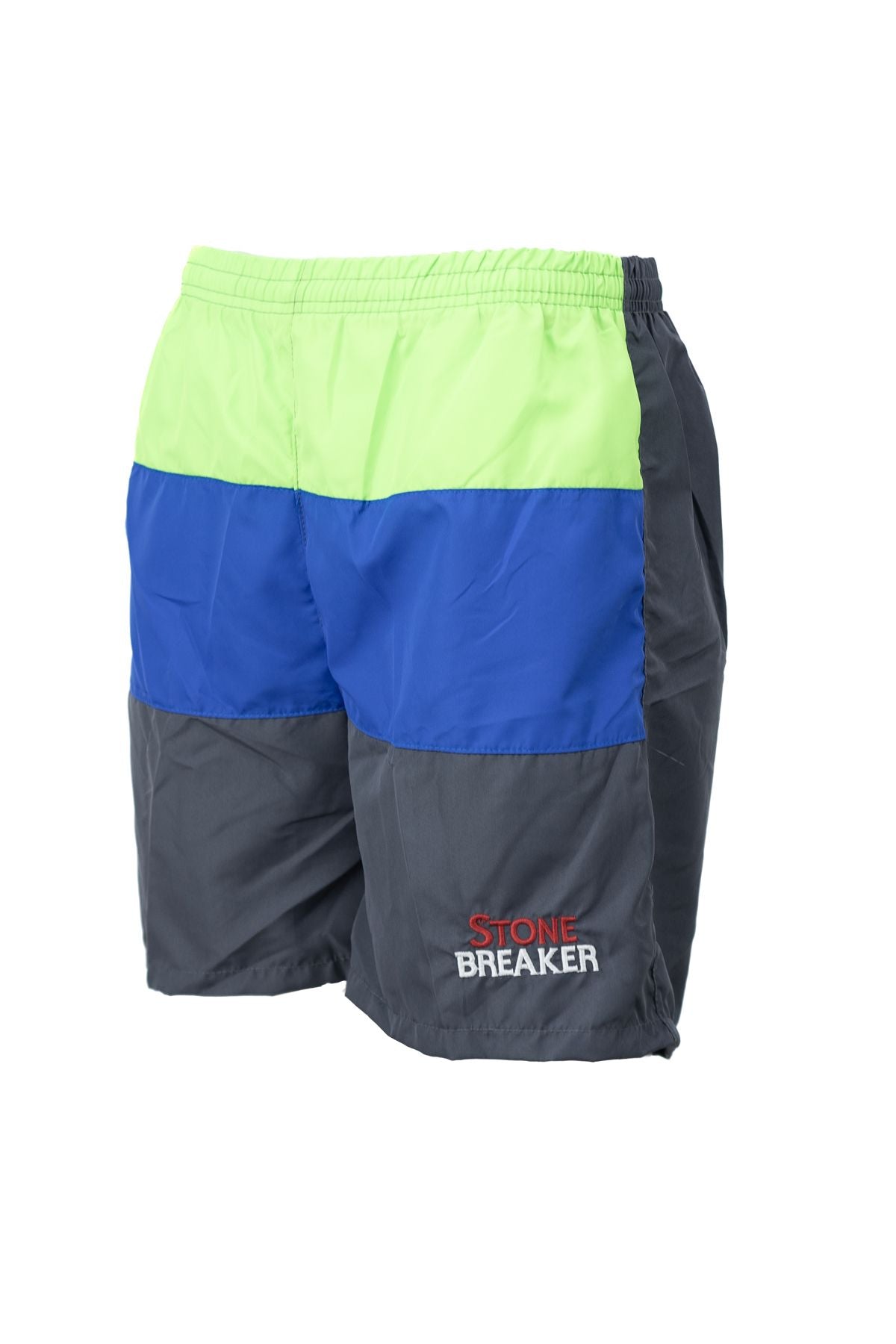 Erkek Deniz Şortu Beli Lastikli ve Bağcıklı Cepli içi File Astarlı Su Tutmayan Hafif Kumaş