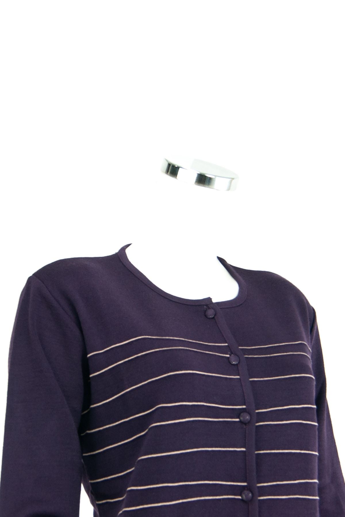 Kadın Mevsimlik Boydan Düğmeli Cepli Likralı Rahat Kesim Tam Kalıp Triko Dokuma Anne Hırka