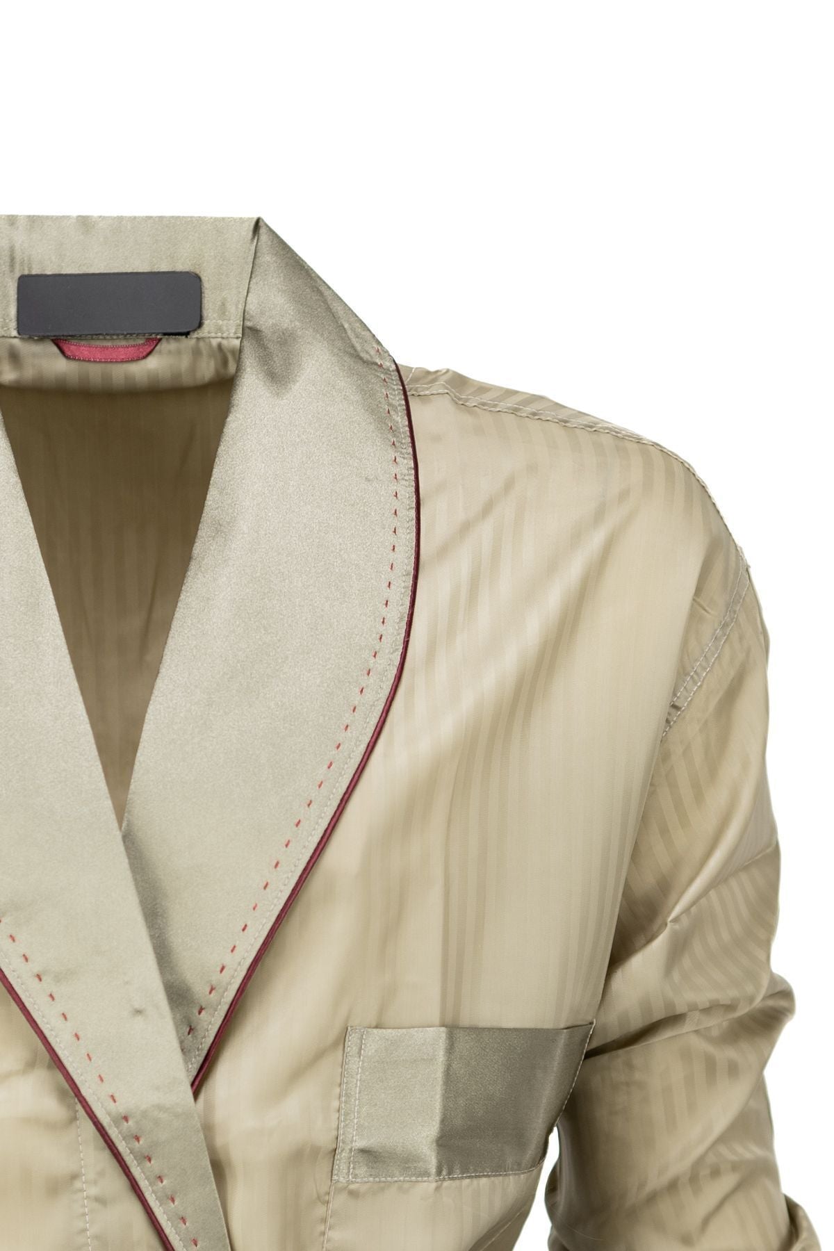 Erkek Klasik Model Röpteşambır Premium ipeksi Saten Kumaş Şık Uygar Desenli Cepli Tam Kalıp