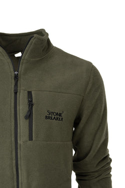 Erkek Kışlık Polar Sweatshirt Hırka Önü Cepleri Fermuarlı Hakim Yaka Rahat RahatAnti pilling