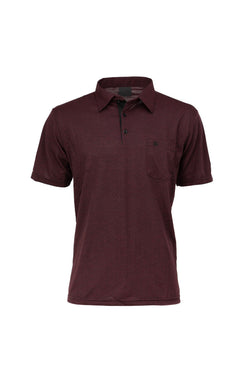 Erkek Pamuklu Kumaş T-Shirt Düğmeli Gömlek Yaka Cepli Kısa Kol Desenli Rahat Kesim Tam Kalıp