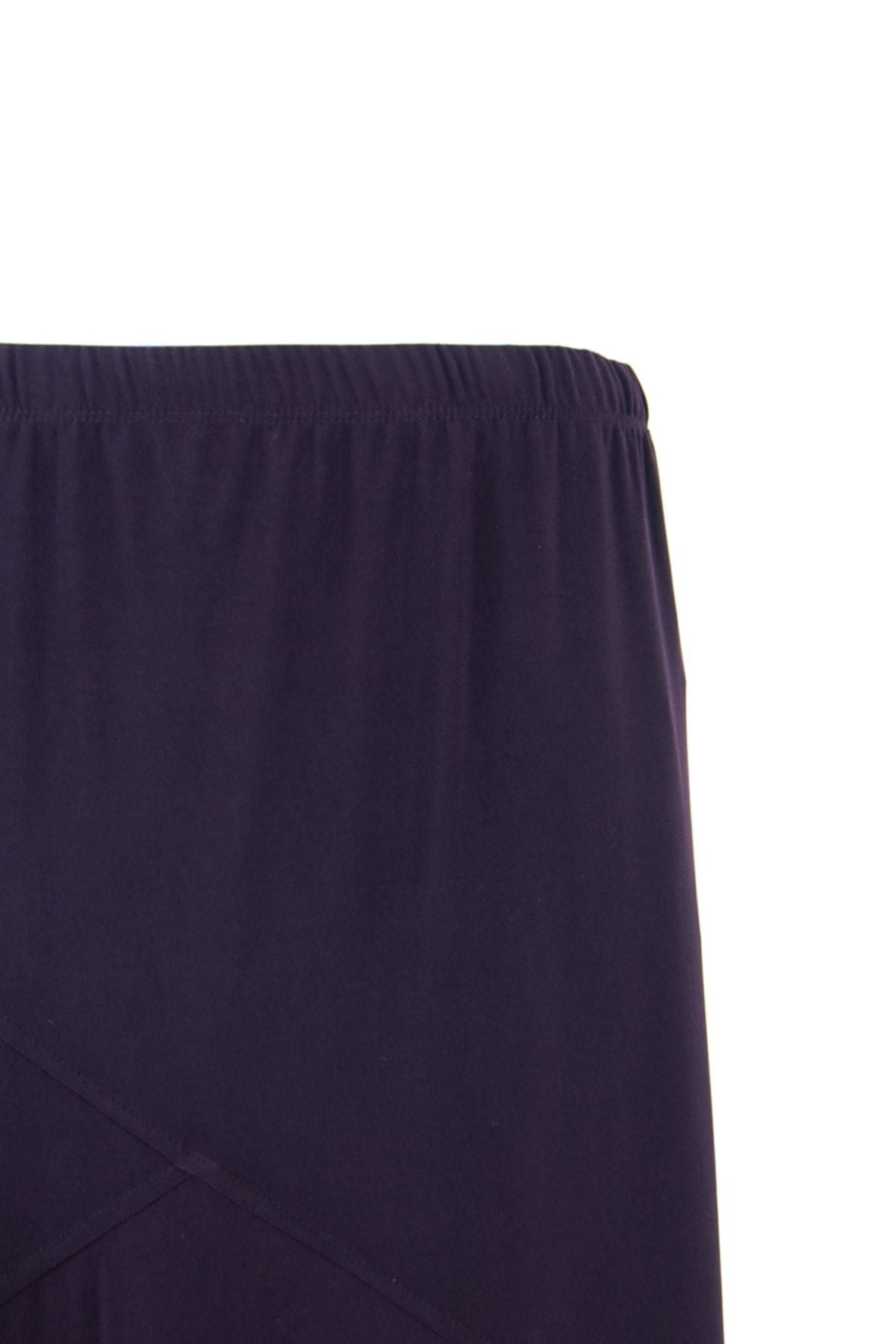 Kadın Mevsimlik Beli Lastikli Likralı Rahat Kesim Viskon Penye Kumaş Anne Çan Etek