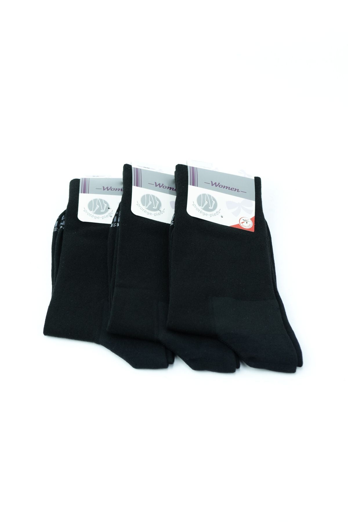 Kadın Likralı Rahat Dikişsiz Tüylenmez Tiftiklenmez Yumuşak Mikron Soket Çorap 3 Lü