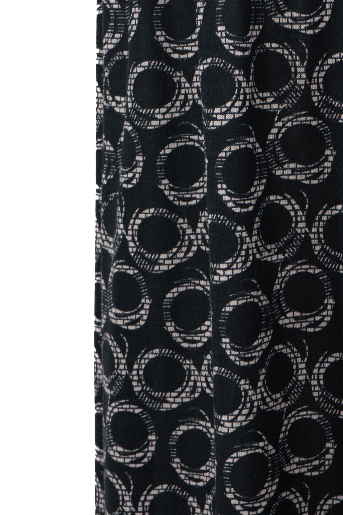 Kadın Kışlık Anne Etek Viskon Kumaş Manzara Desenli Beli Lastikli Rahat Kesim Tam Kalıp