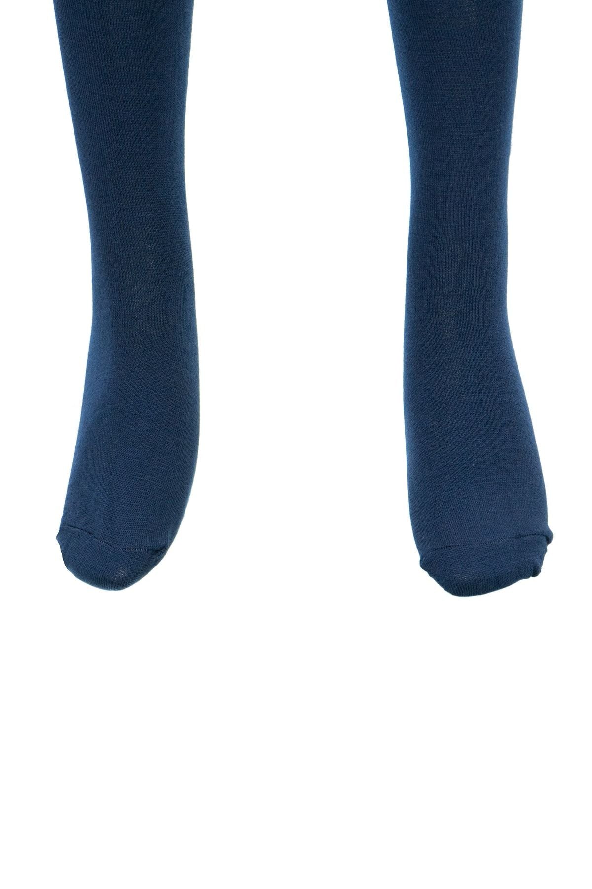 Kadın Kışlık Düz Renk Esnek Likralı Rahat Diz Altı Klasik Yünlü Anne Çorap