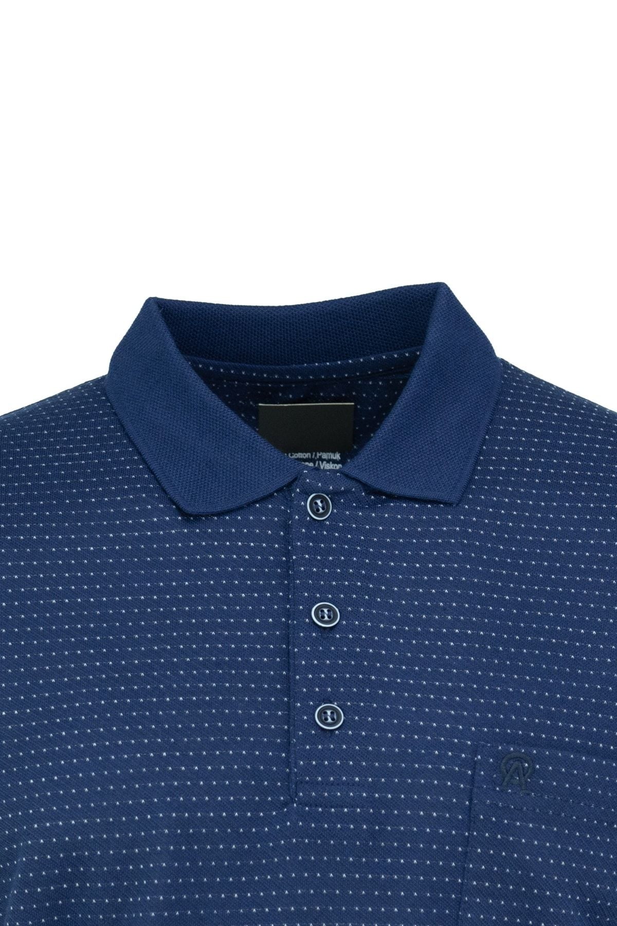 Erkek Polo Yaka Cepli Kısa Kollu Tam Kalıp Normal Kesim Pamuklu Kumaş T-shirt