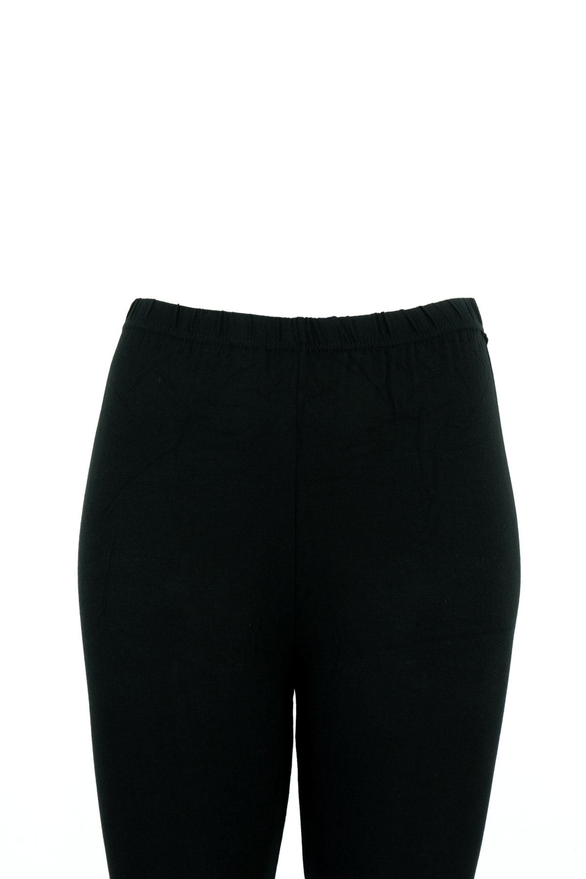 Kadın Mevsimlik Bilek Kısmı Başak Taşlı Yüksekbel Bel Lastikli Likralı Toparlayıcı Örme Tayt