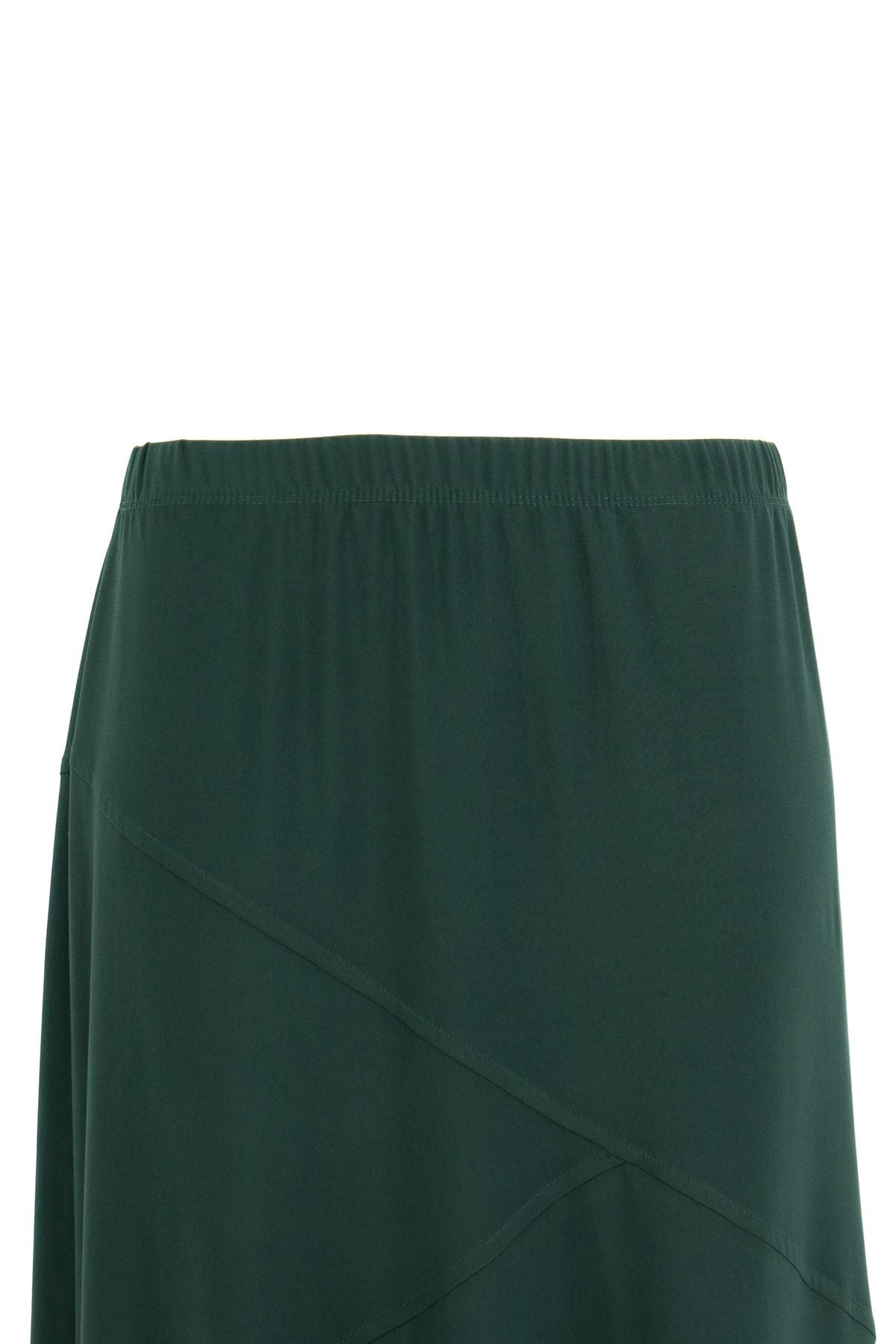 Kadın Mevsimlik Beli Lastikli Likralı Rahat Kesim Viskon Penye Kumaş Anne Çan Etek