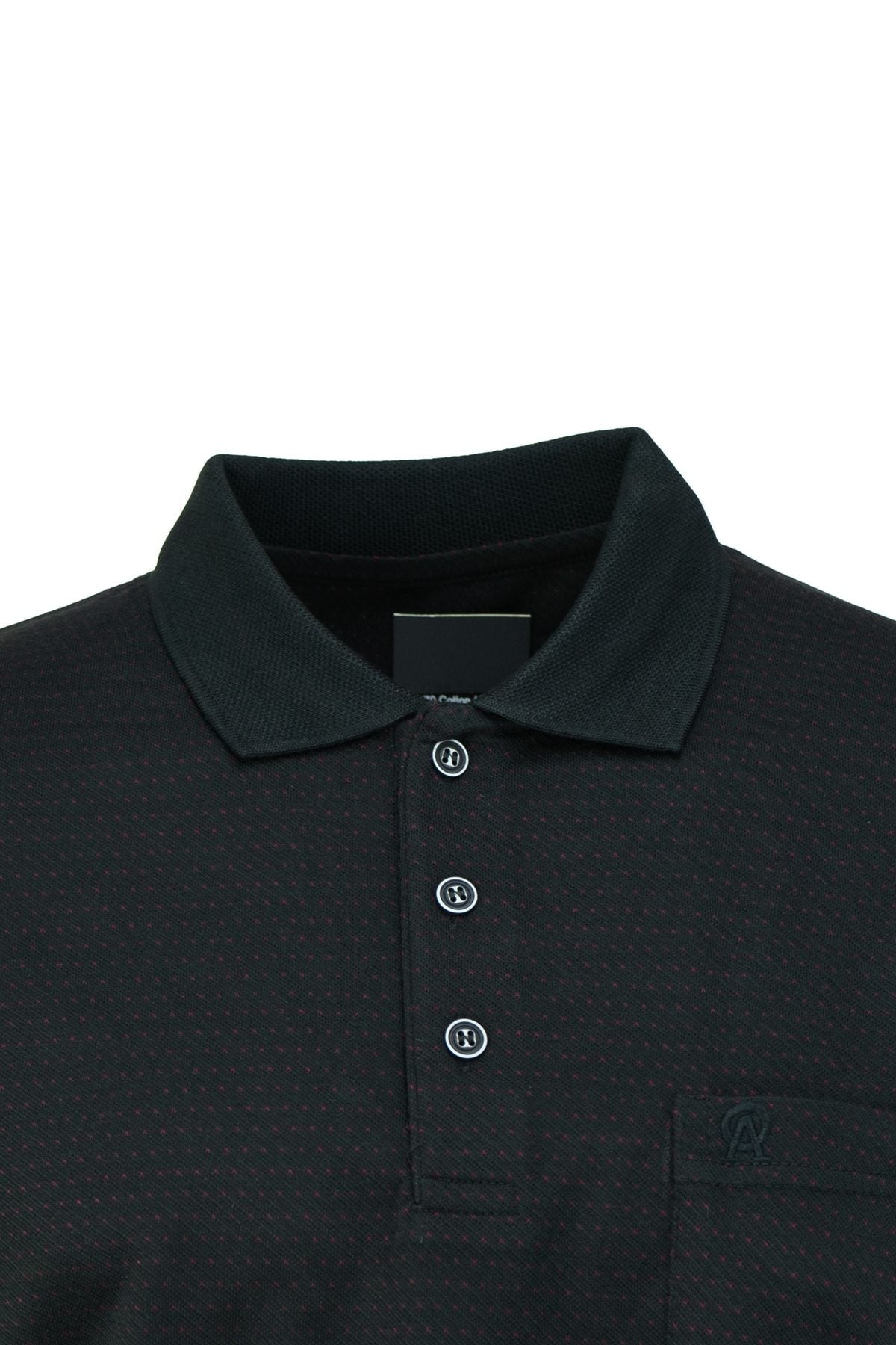 Erkek Polo Yaka Cepli Kısa Kollu Tam Kalıp Normal Kesim Pamuklu Kumaş T-shirt