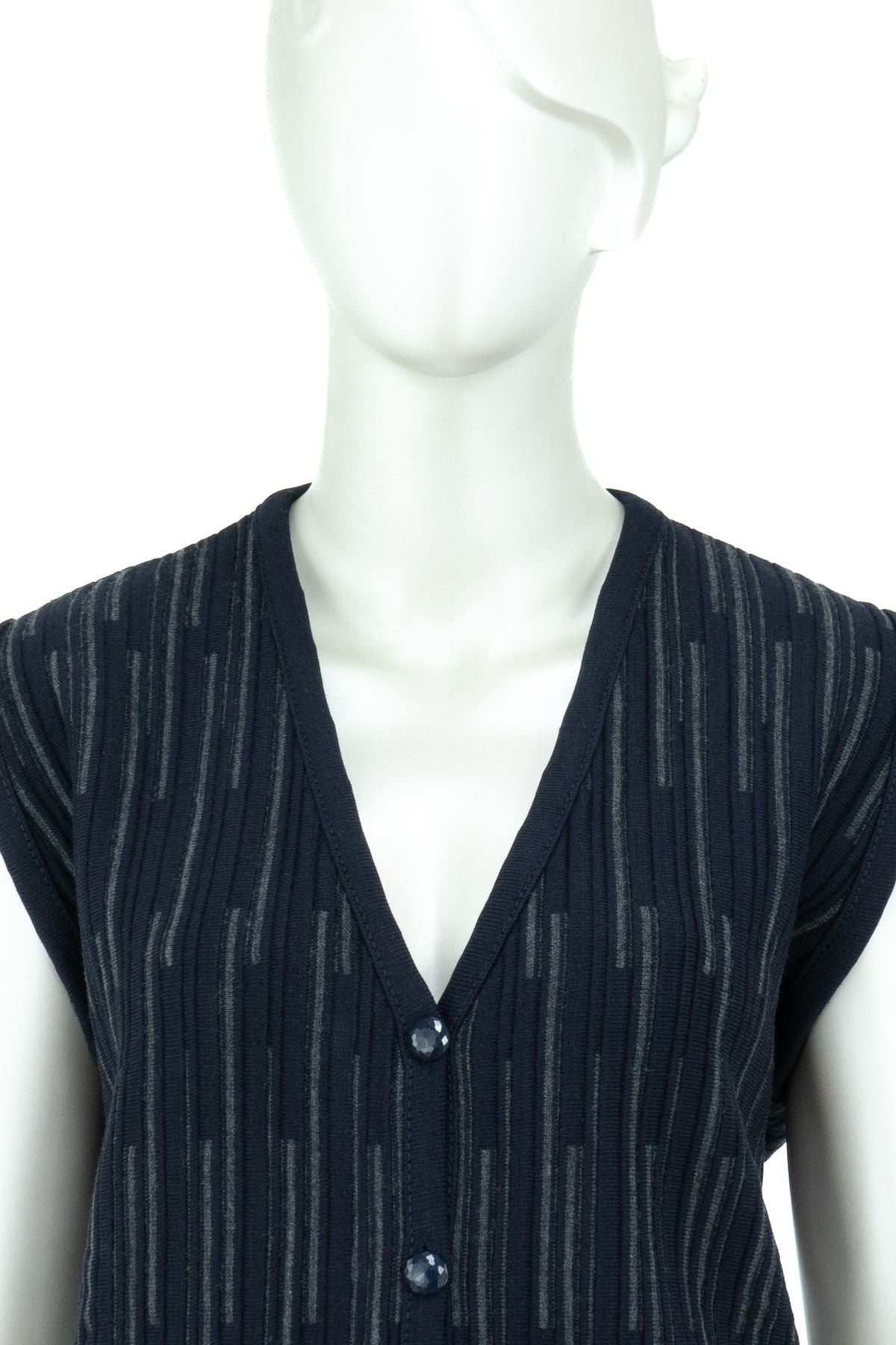 Kadın Kışlık Şık Elmas Modelli Önü Düğmeli Çift Cepli Tam Kalıp Likralı Dokuma Anne Yelek