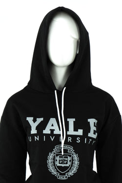 Kadın Moda Desenli Sportif Rahat Kesim Uzun Kollu Kapüşonlu Sweatshirt