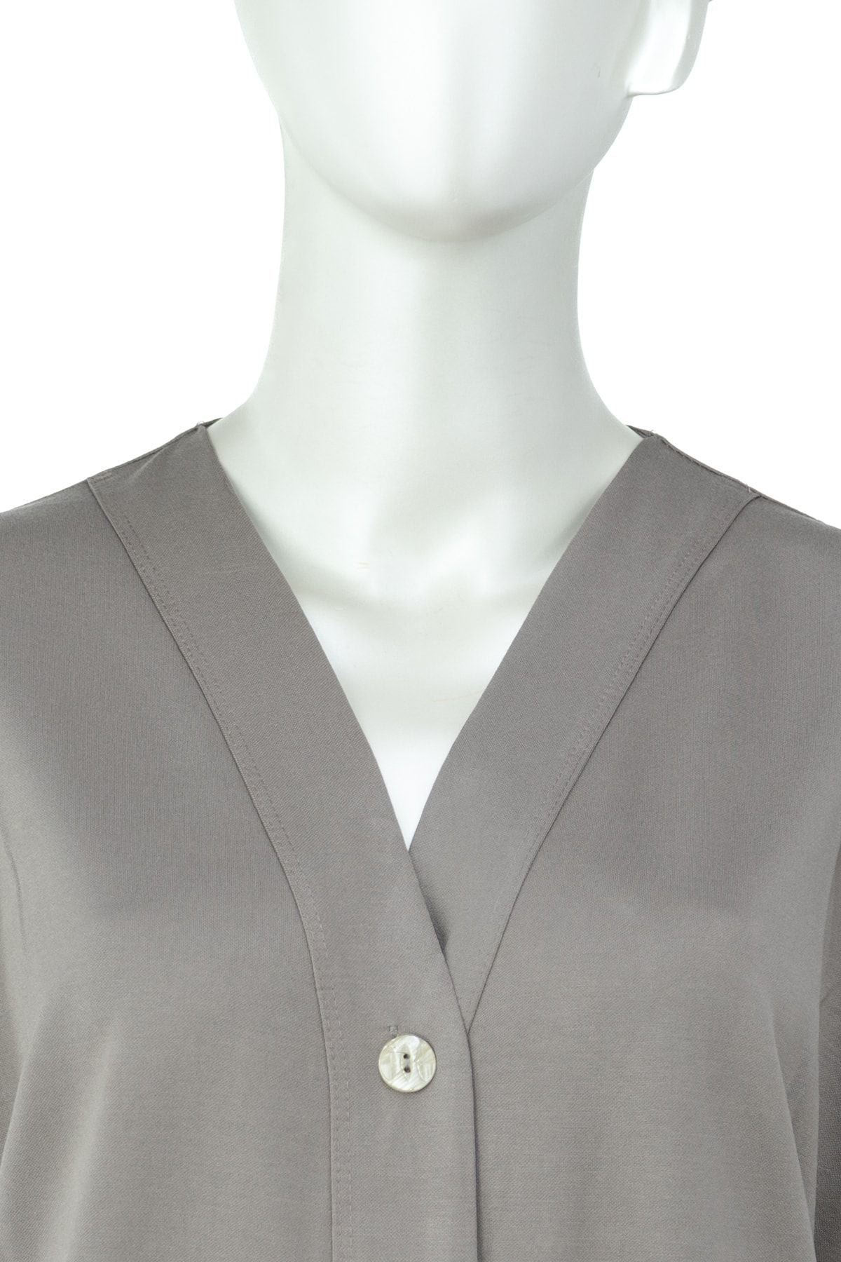 Kadın Düz Renk Rahat Cepli Tam Kalıp Büyük Beden Likrasız Glorya Penye Kumaş Anne Hırka