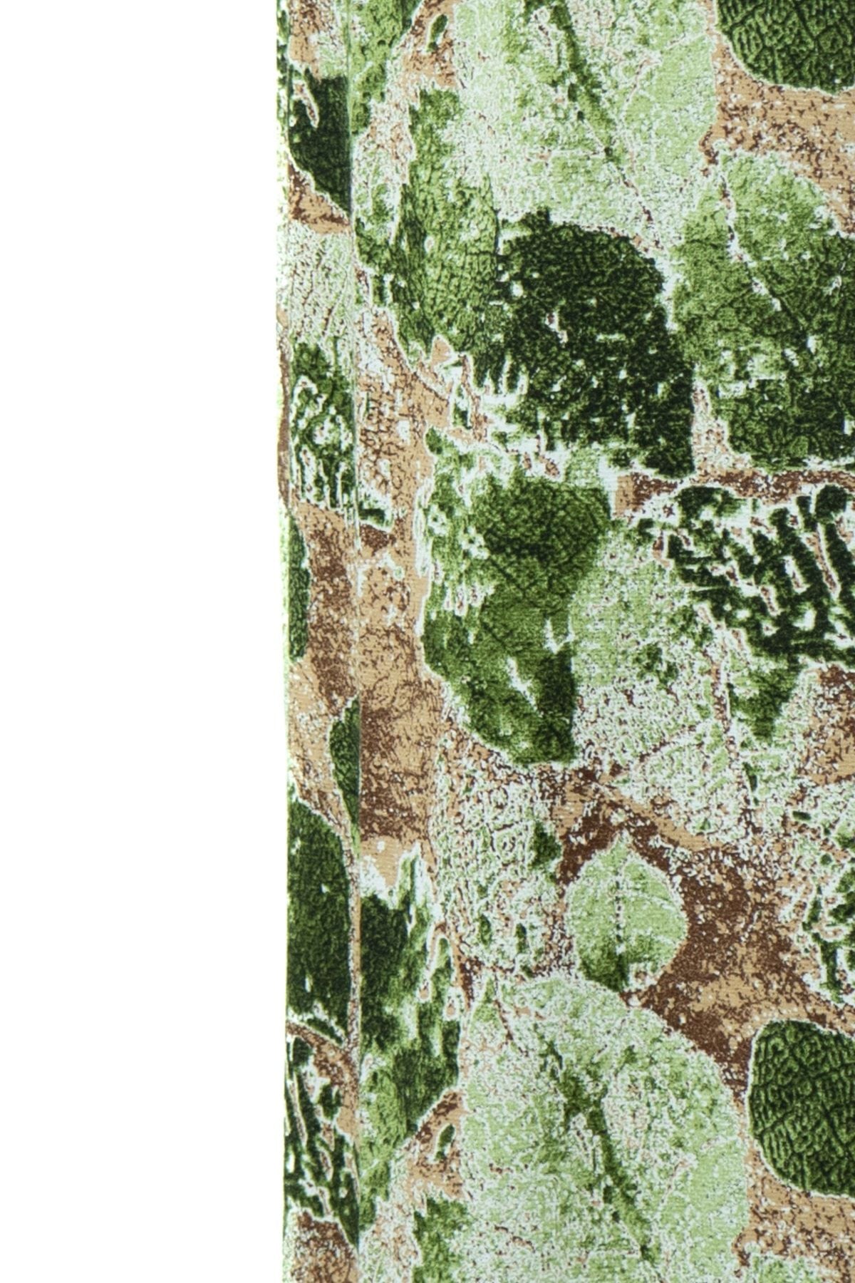 Kadın Zambak Desenli Likralı Büyük Beden Tam Kalıp Turlu Viskon Penye Kumaş Anne Pantolon