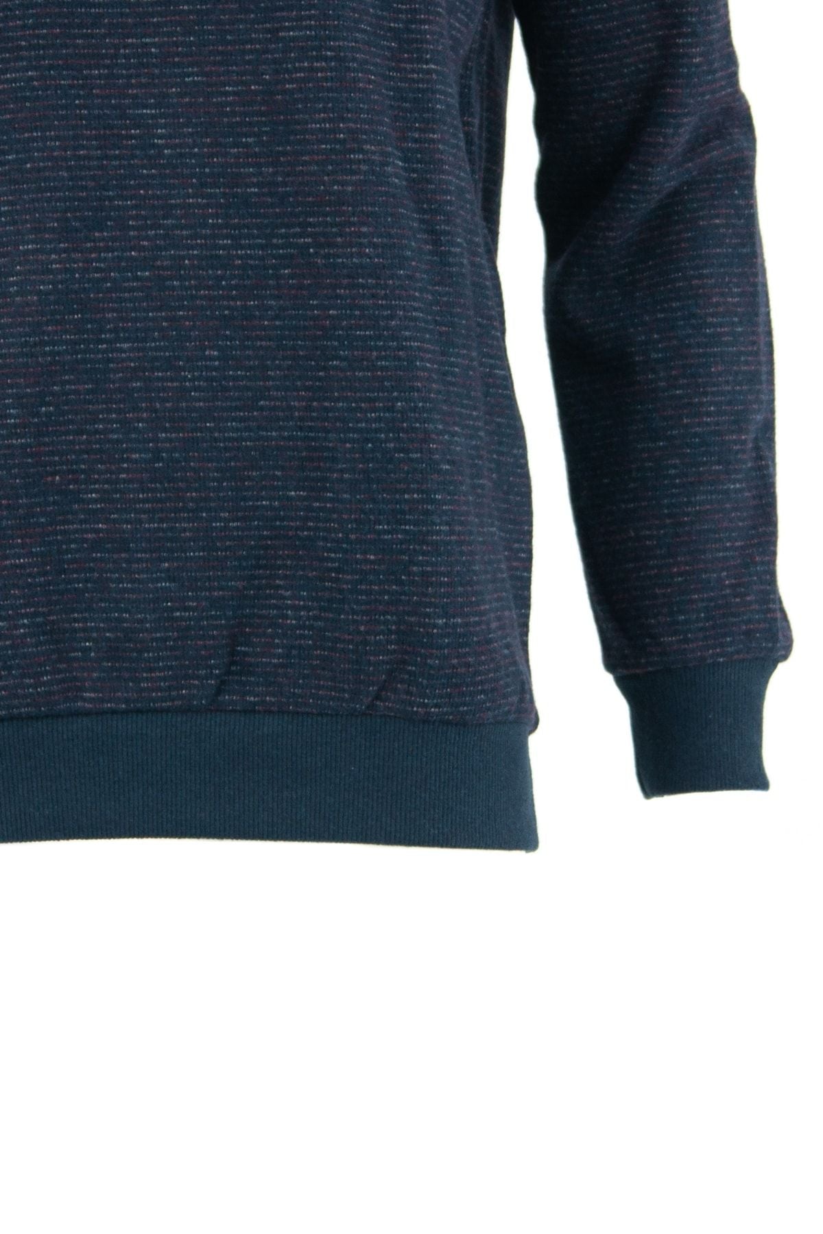 Erkek Kışlık Yuvarlak Yaka Uzun Kollu Rahat Kesim Likralı Pamuklu Dokuma Şardonlu Kazak