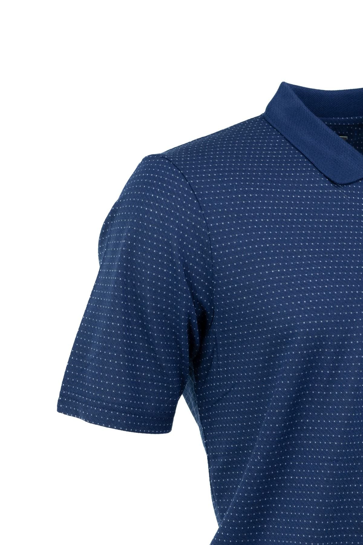 Erkek Polo Yaka Cepli Kısa Kollu Tam Kalıp Normal Kesim Pamuklu Kumaş T-shirt