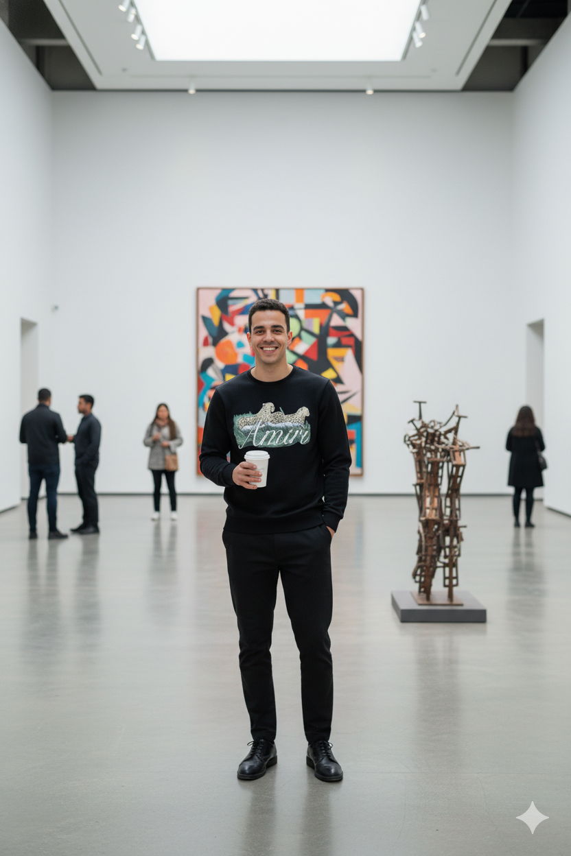 Oppland Erkek Sweatshirt Regular Fit Pamuklu Kumaş iki iplik Baskılı OPES26AMRMOD15