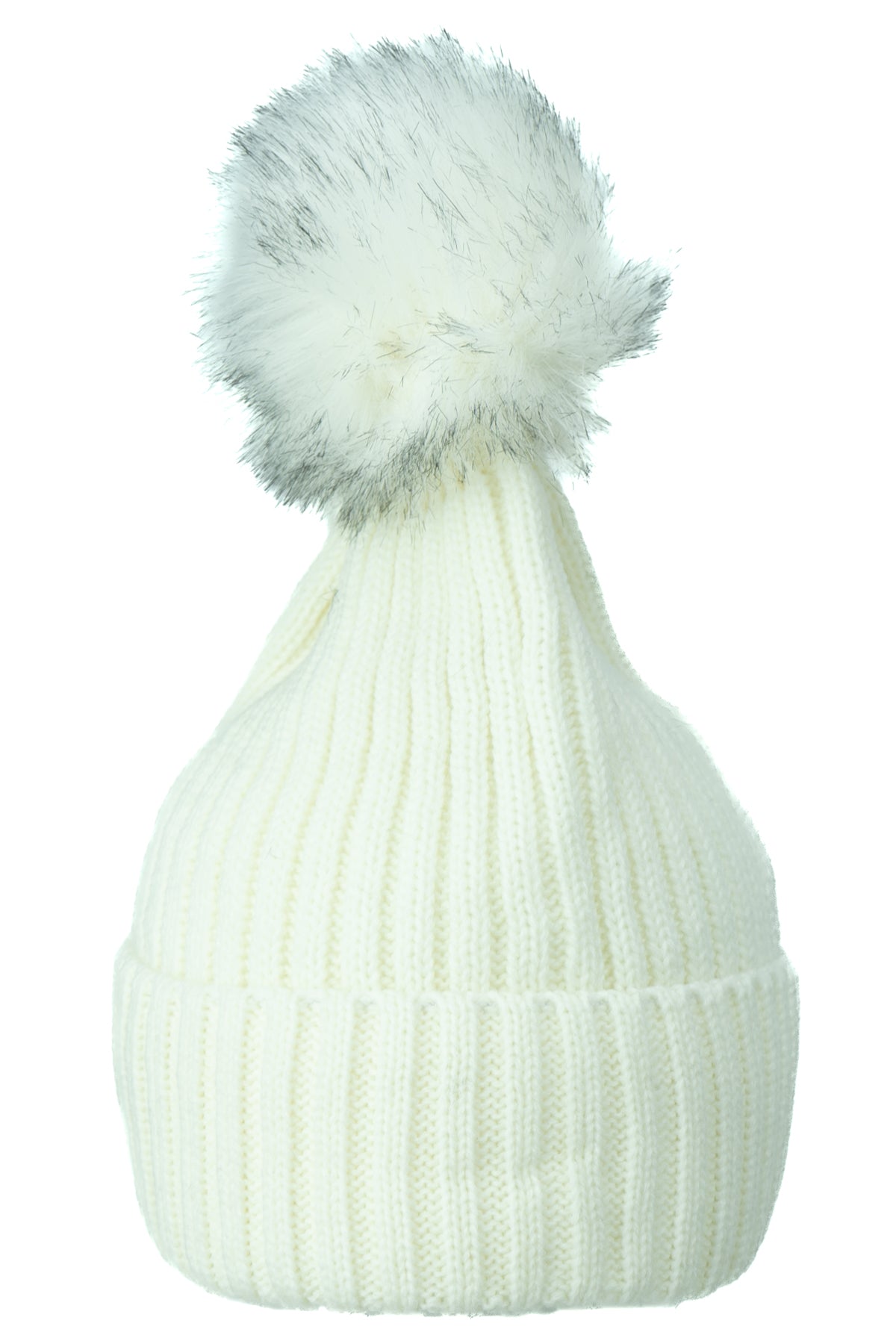 Oppland Kadın Kışlık Kalın Ponponlu Bere Pamuklu Katlamalı Sıcak Tutar Esnek Rüzgar Geçirmez Rahat Tasarım