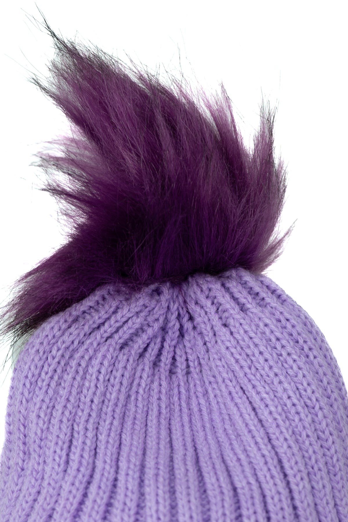 Oppland Kadın Kışlık Kalın Ponponlu Bere Pamuklu Katlamalı Sıcak Tutar Esnek Rüzgar Geçirmez Rahat Tasarım